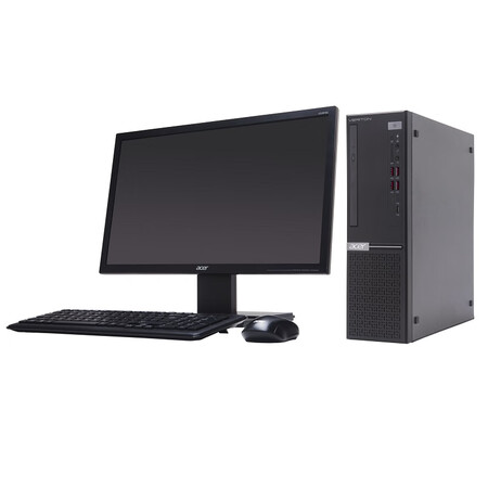 宏碁(acer)veriton b650 商用台式电脑 整机i5-9400/4g/256g ssd/集显