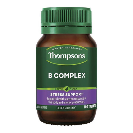 汤普森（Thompson's）复合维生素B族 10...