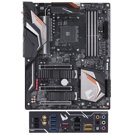 官翻8成新技嘉gigabytex470aorusgaming7wifi主板am4