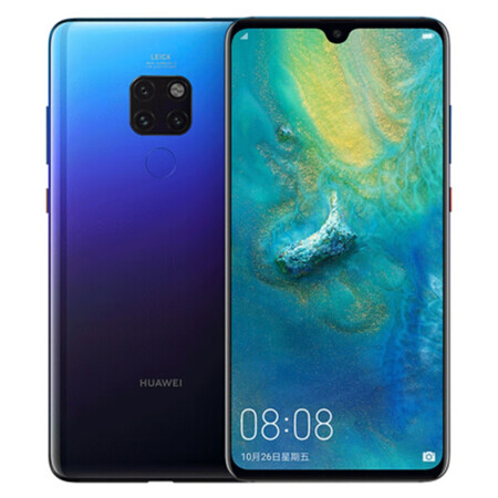 华为huaweimate20通麒麟980高清相机指纹识别大屏续航通4g99新极光色