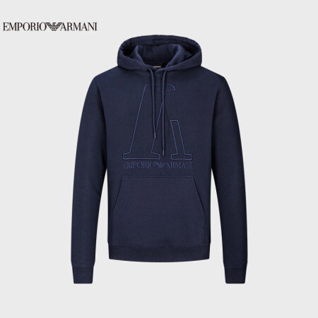阿玛尼EMPORIO ARMANI男装EA男士休闲连帽卫衣礼...