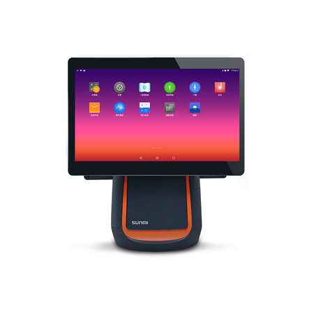 商米(sunmi)t1-14 14寸双屏 智能收款机打印一体收银机 安卓触摸屏_ 9