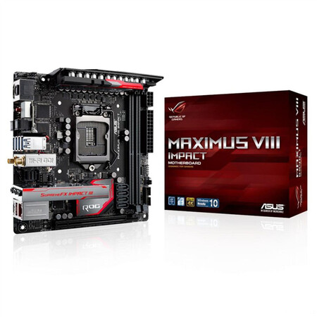 【二手99新】华硕 maximus viii impact m8i 二手主板 itx小板