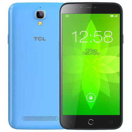 TCL P620M 移动4G手机 天空蓝 2G+16G套装版