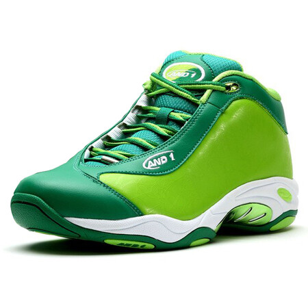 全球购and1男鞋tai chi太极篮球鞋 绿色太极 46码/us12