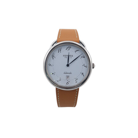 手95新】爱马仕手表HERMES 时间暂停系列男