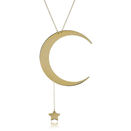 罗伯特·卡沃利/ 79390 幸运浅金色色调项链 图片色