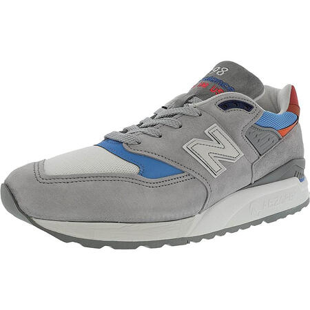 全球购新百伦(new balance) m998cng 男式专项运动鞋 grey/blue 标准