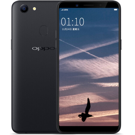 oppo a73 高配版 全面屏拍照手机 全网通4g 64g 双卡双待手机 黑色 全