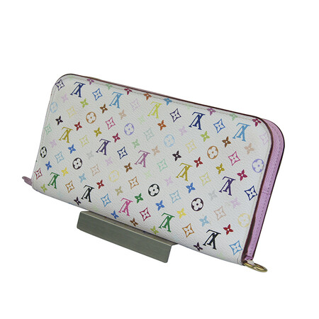 【二手9成新】正品奢侈品箱包路易威登彩花女士长款钱包二手包包