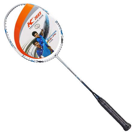 kason/凯胜羽毛球拍twister c7-pt进阶全碳素专业羽拍 白蓝