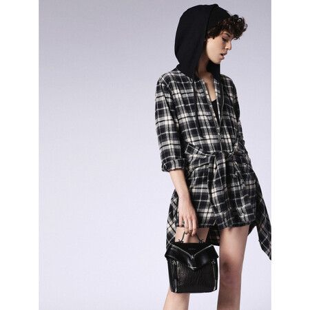 diesel 迪赛 女装 女式连衣裙 q00872939 black/white xs