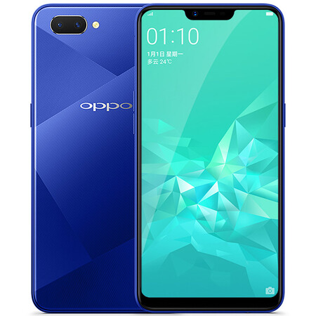 oppo a5 面部识别手机 全网通 幻镜蓝 4g 64g 超值套餐
