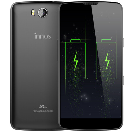 innos奕骆D6000移动电信4G全网通双卡双待智能机 3G RAM+32G ROM 铁灰色