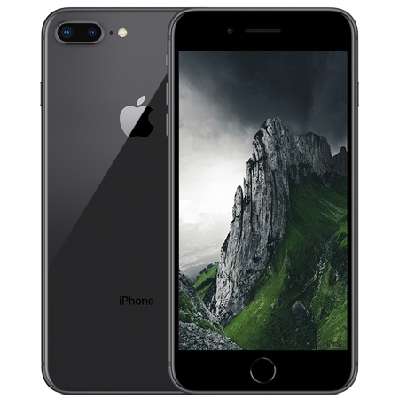 苹果8 plus手机 apple iphone8 plus 5.5英寸 灰色 64g 12期白条免息