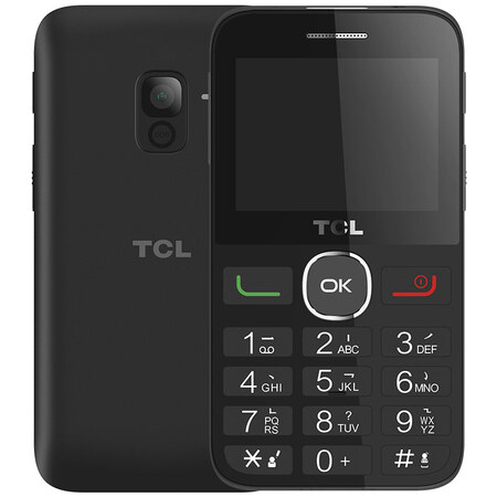 
                                        TCL 121  移动联通2G老人手机   双卡双待 黑色                