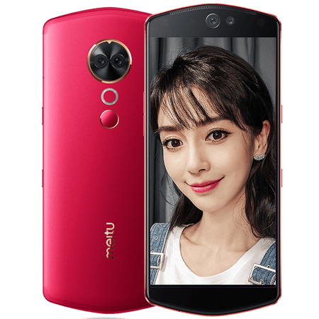 美图(meitu)t9手机官方自拍美颜全网通双卡4g限量版智能手机 仙踪绿6