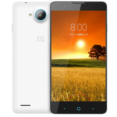 中兴（ZTE）N928DT 移动4G 智能手机 前黑后白