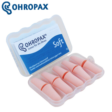 德国Ohropax专业防噪音耳塞soft降噪隔音消音睡觉睡眠...