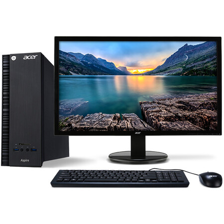 
                                        宏碁（acer）AXC705-N81 台式电脑整机（i3-4170 4G 1T GT705 1G独显 USB3.0 DVD刻录 键鼠 Win8.1）21.5英寸                