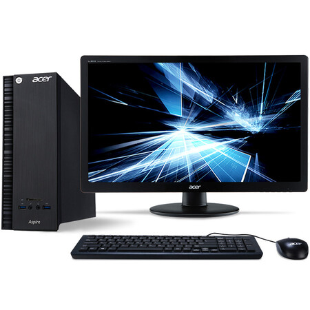 
                                        宏碁（acer）AXC705-N81 台式电脑整机（i3-4170 4G 1T GT705 1G独显 USB3.0 DVD刻录 键鼠 Win8.1）19.5英寸                