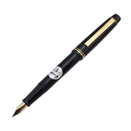 日本百乐（PILOT）FP-78G+钢笔F尖 男女学生书法练字笔 黑色原装进口