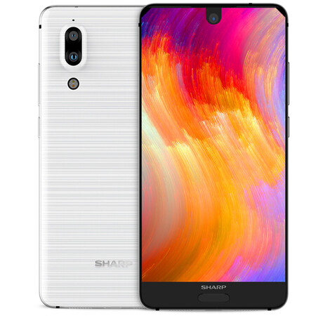 夏普(sharp) 夏普 s2 手机 釉理白 全网通高配版(6g ram 128grom)套装