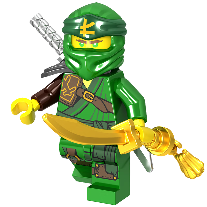 幻影忍者兼容乐高人仔黄金劳埃德摩罗稀有鬼怪全套6儿童8拼装积木