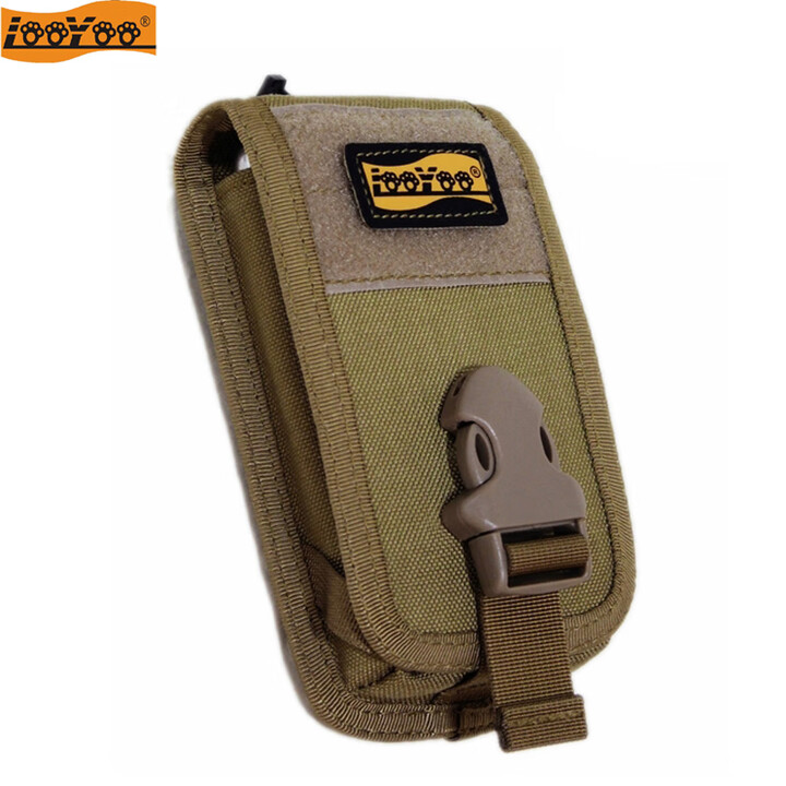 路游（LooYoo） A1多功能iPhone17户外手机包军迷molle附件包腰挂EDC战术肩带包 卡其色