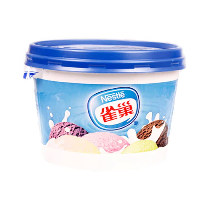 雀巢牛奶味雪糕255g盒 冰淇淋