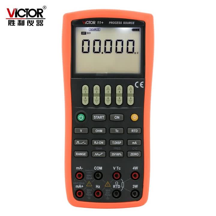 【胜利仪器VC11+】胜利仪器(VICTOR)VC11+ 过程校验仪 过程校准器 电压/电流信号发生器【行情 报价 价格 评测】-京东