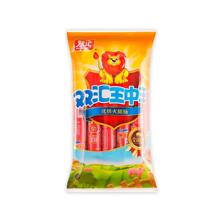 双汇王中王火腿肠240g（共8支）香肠烧烤煎炸即食泡面搭档零...