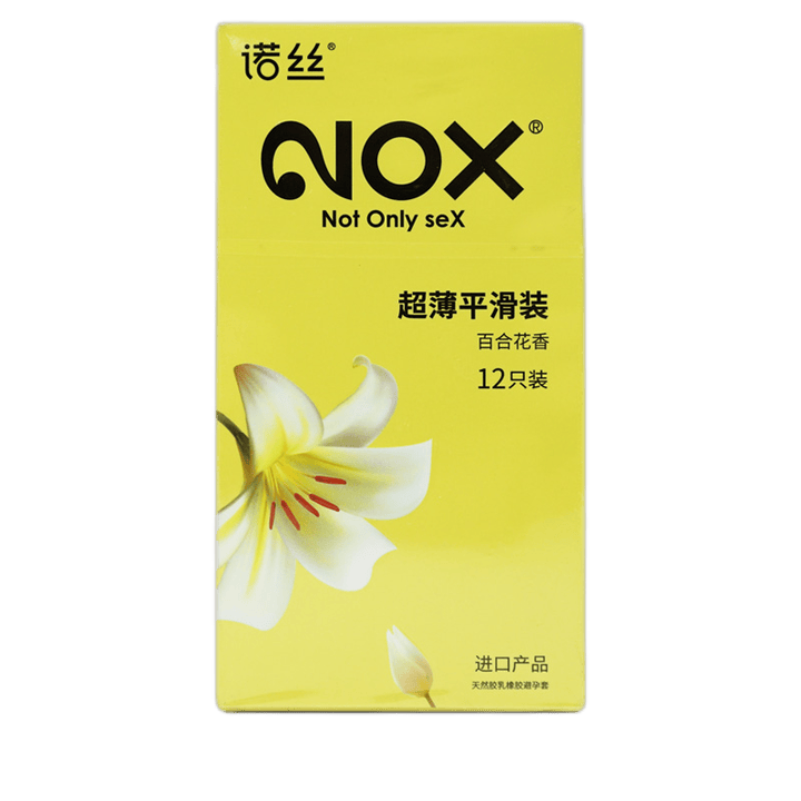 诺丝淡雅百合花香避孕套12只装