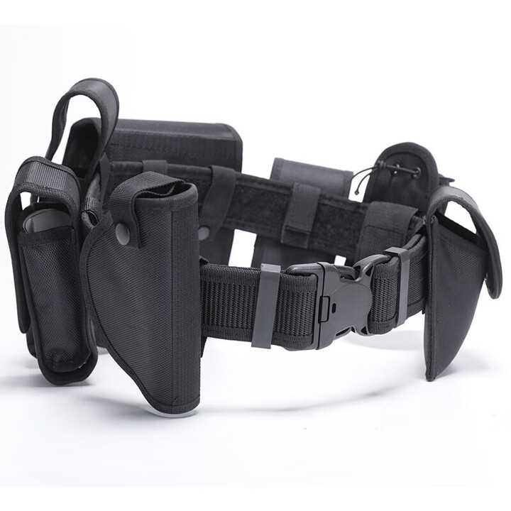 律盾盾郎安保安八件套外腰带多功能战术腰带安保执勤巡逻腰带保安器材 ABS腰带 单腰带