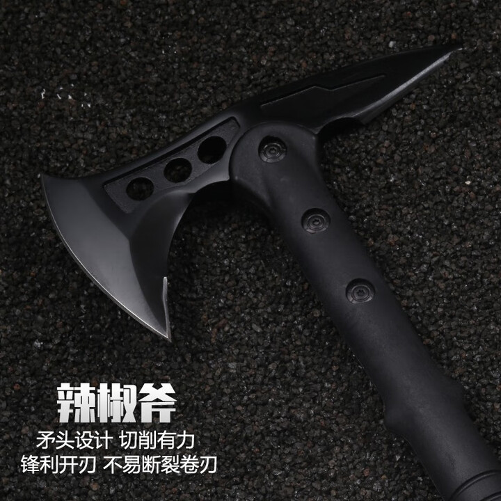 夜行者斧头锋利开刃切劈砍高硬度便携多功能一体斧头