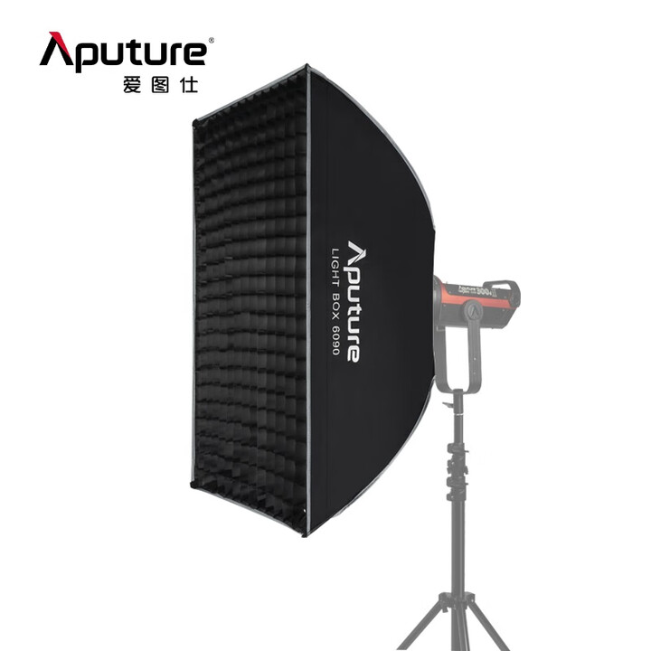 【爱图仕Light Box 6090】爱图仕（Aputure）Light Box 6090方形柔光箱 人像摄影视频直播主播用保荣卡口柔光罩 ...