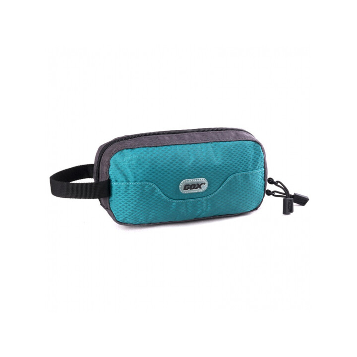GOX洗漱收纳包旅行户外必备洗漱包男士干湿分离化妆包便携数码收纳袋 湖蓝色 大号