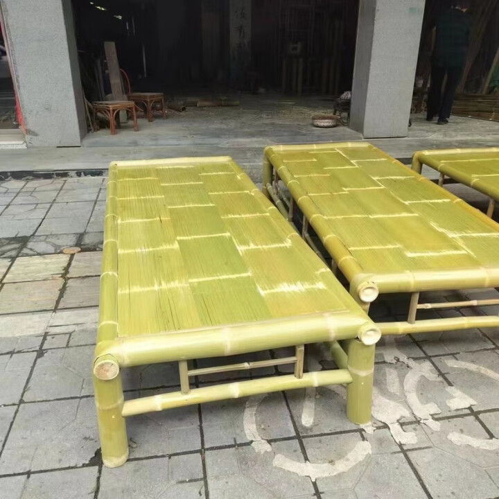 竹家具竹床榻榻米沙发老式竹子床纯手工制作 罗汉床沙发床午休床 长180宽60高40【图片 价格 品牌 报价】-京东