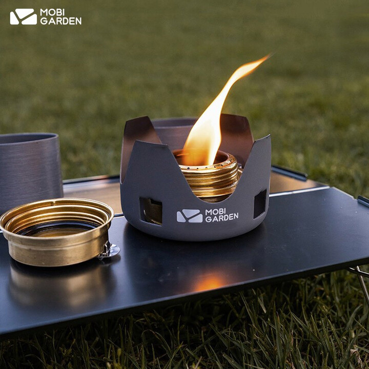 牧高笛 露营酒精炉具野炊用品户外炊具便携套装酒精炉自驾游露营装备 酒精炉