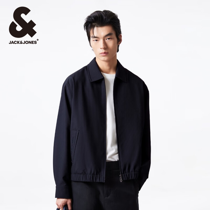 杰克·琼斯（JACK&JONES）男装潮流宽松上衣夹克衣服外...