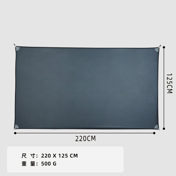 三峰出 天幕帐篷蓝山plus系列M款一室一厅大A塔露营野营防雨户外三峰 地布