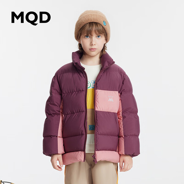 马骑顿（MQD）童装三防抗菌绒儿童立领羽绒服冬男童女童羽绒服...