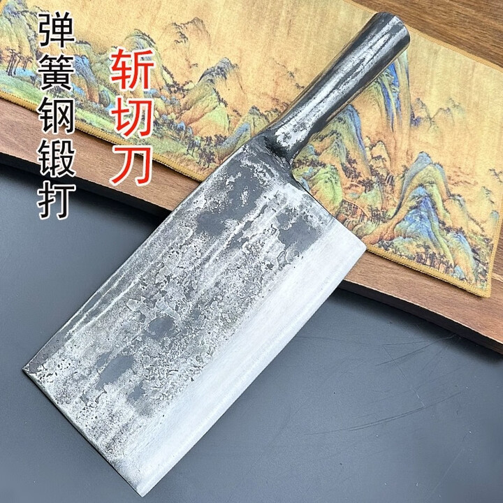 楚家刀锻打传统斩切刀厨师烧腊刀斩鸡鹅鸭熟食刀厨房菜刀肉档商锋利耐用 A-22 一体斩切刀【图片 价格 品牌 报价】-京东