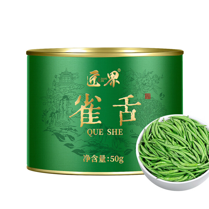 匠界雀舌绿茶新茶茶叶明前特级2025春茶贵州湄潭正宗浓香型罐...