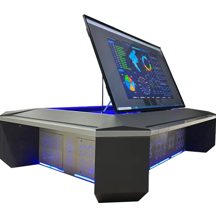 溥畔定制电子沙盘3d地形模拟系统地形地貌军事作战指挥触摸一体机 定制1