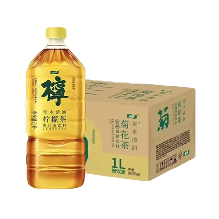 怡宝菊花茶柠檬茶1L*8瓶/12瓶/4瓶植物饮料至本清润果汁低糖深圳发货 怡宝柠檬茶1L*12瓶/件【图片 价格 品牌 报价】-京东