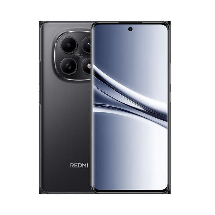 小米 REDMI Note 15 5G手机、 note14升级版 子夜黑 6GB+128GB