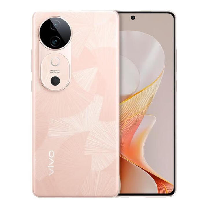 vivo s19 手机5G智能柔光人像拍照轻薄长续航直屏5G学生手机 桃花扇 12GB+512GB