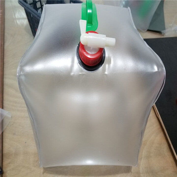 飞跃特户外折叠储水桶加厚便携饮用纯净水桶大容量车载饮水桶水袋露营 10L