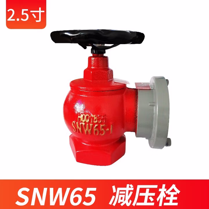 扬龙室内消火栓65三铜旋转减压稳压消防水带阀门2寸2.5寸消防栓水龙头 SNW6